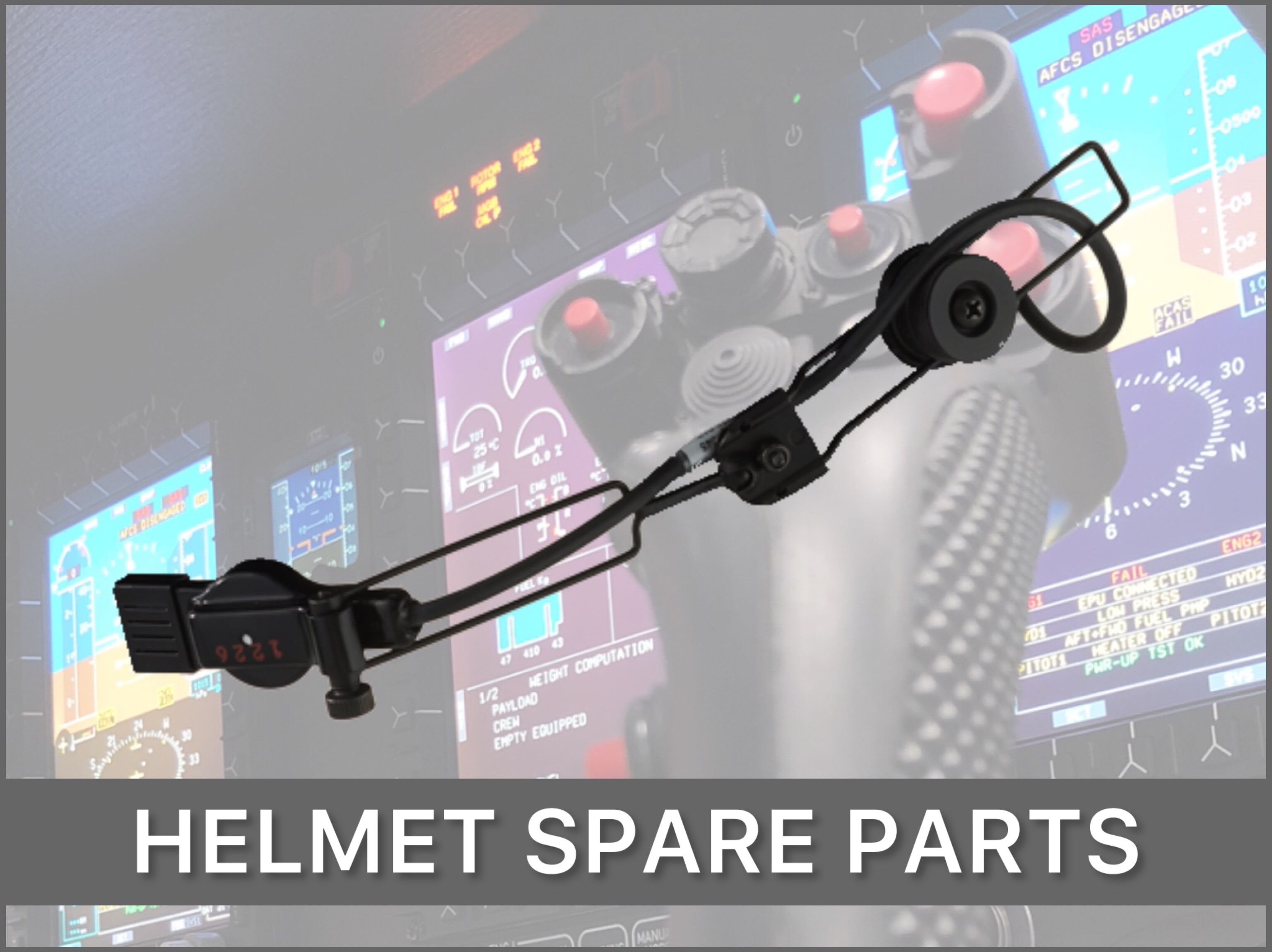 Helmet spare parts