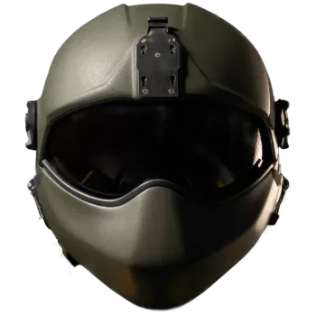 H-CMB Universal Ballistic Helmet von LD Switzerland, Frontansicht
