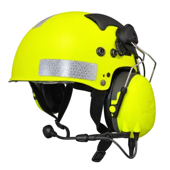Air RotorCrew One Schrägansicht von vorn rechts mit Headset