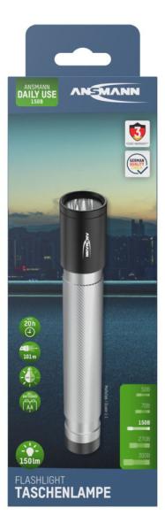 LED Flashlight Daily Use 150B Battery Operated