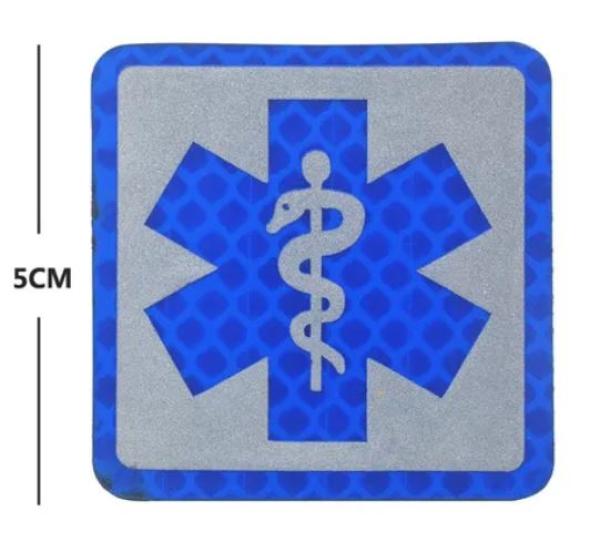 Reflex Patch Star of Life Blue