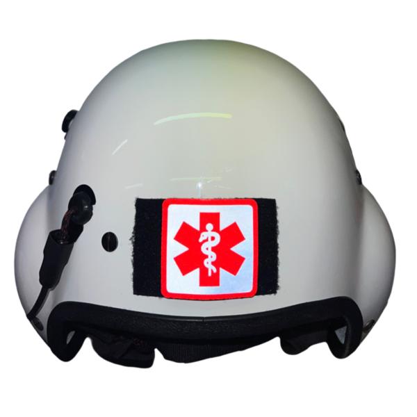 Reflex Patch Velcro Star of Life Rot