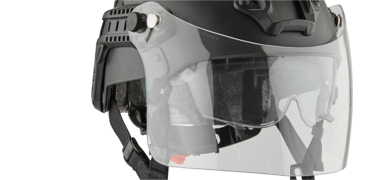Vollvisier des MH4 Typhoon Helms von Future Safety